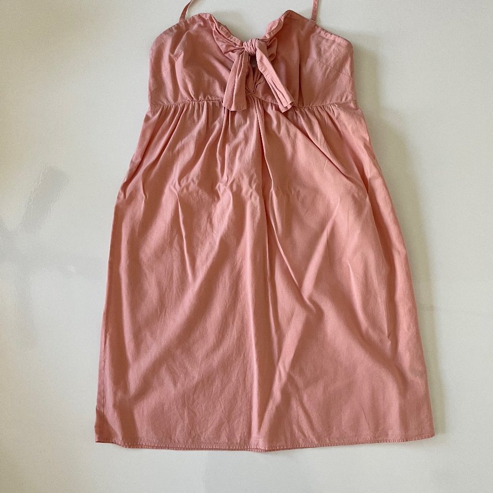 J. Crew Light Pink Halter Dress w/ Removable Strap, Size XS (EUC)